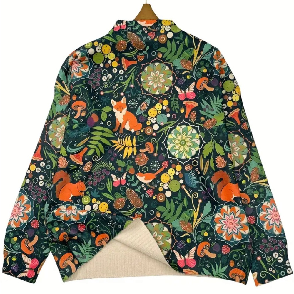 Forest FOX sweater - Picture 13 of 16